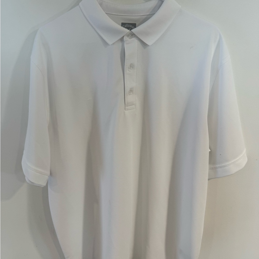 Callaway Golf Classic White Polo Shirt